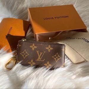 Louis Vuitton Monogram Zipper Coin Key Pouch